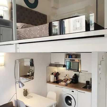 Duplex Central Close Beaches And Shops And Balcony Апартаменты Ницца